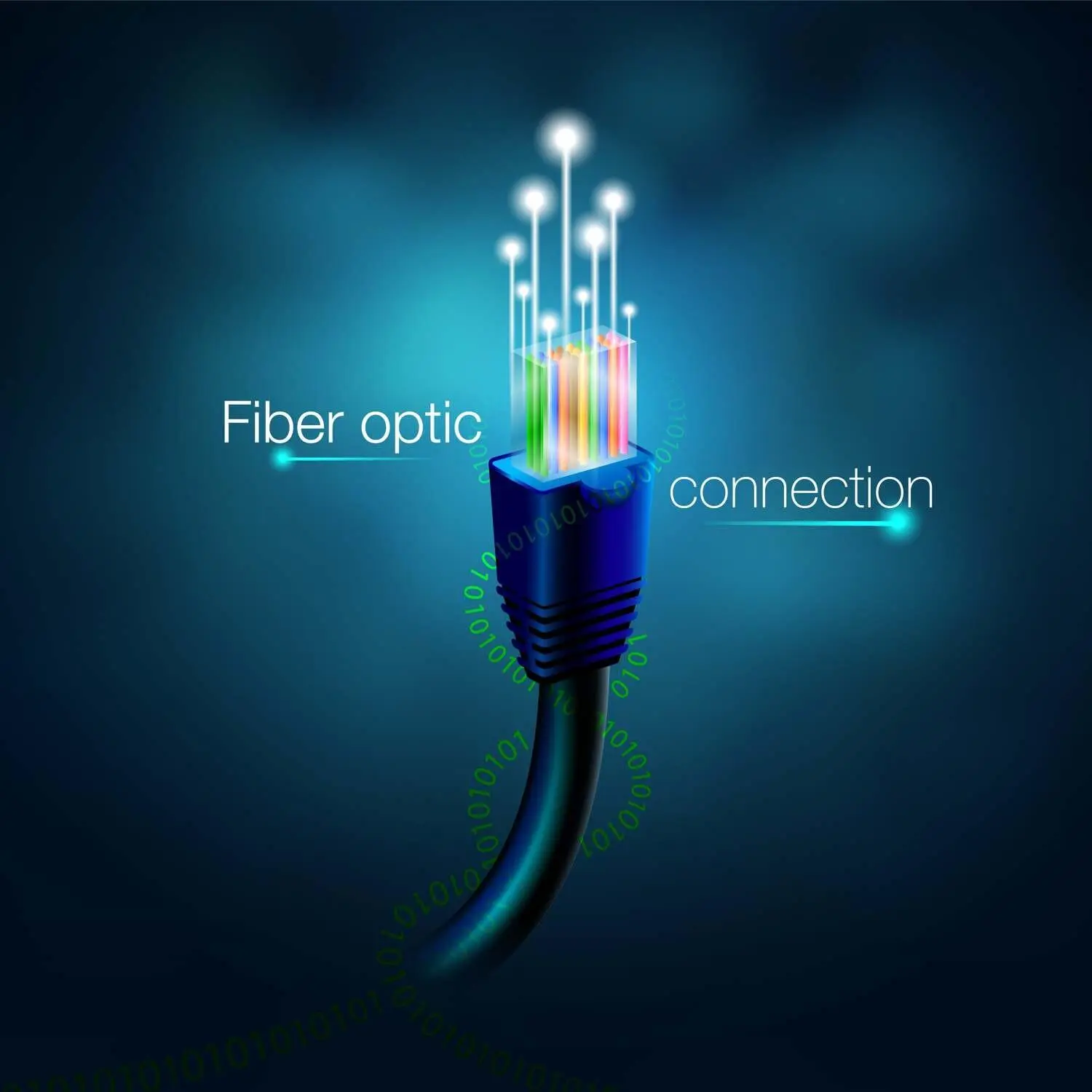 Fiber optics cable
